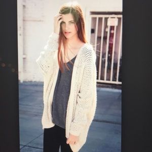 Brandy Melville Oversized Knitted Cardigan